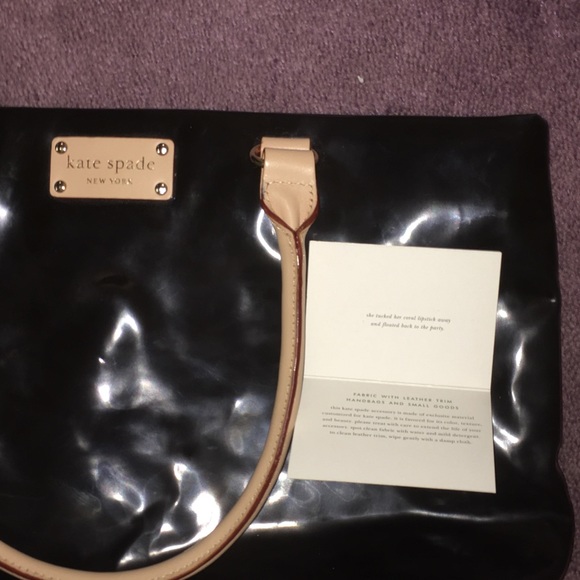 RARE Kate Spade Patent Leather Tote - copy - Picture 9 of 14